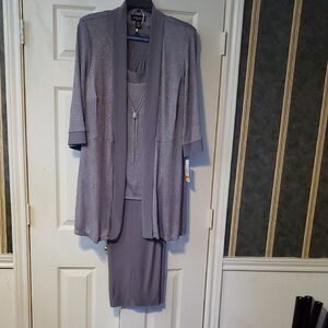 Elegant Silver Three-Piece Set